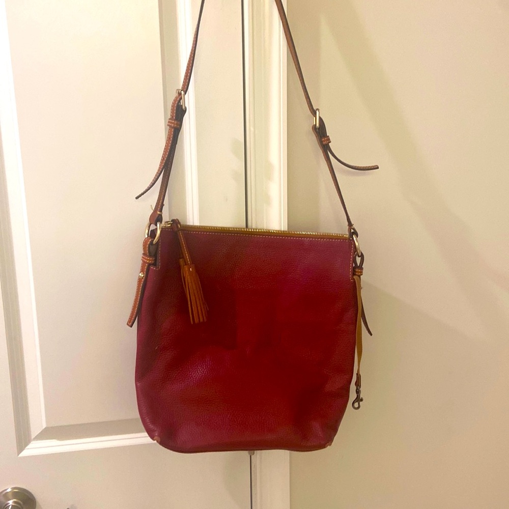 Red Dooney & Bourke crossbody purse